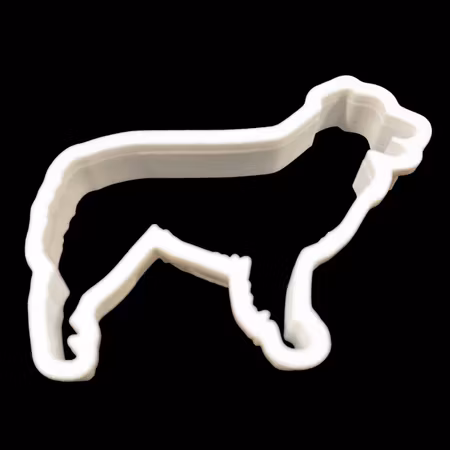 Pepperkakeform Australian Shepherd