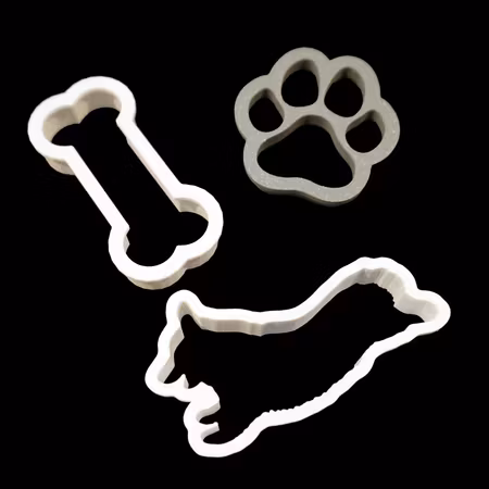 Pepperkakeform Corgi