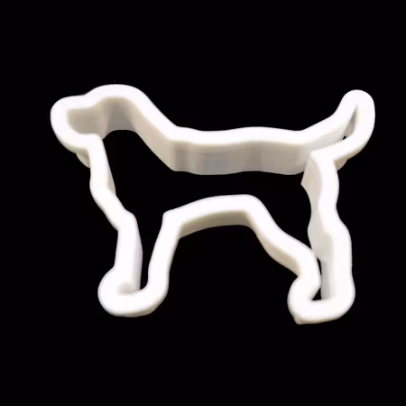 Pepperkakeform Labrador