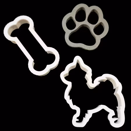 Pepperkakeform Pomeranian