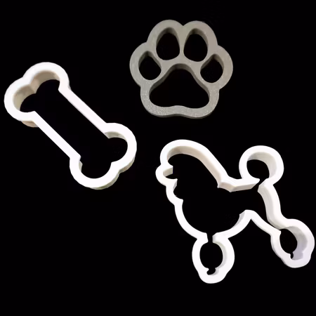 Pepperkakeform Puddel