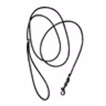 Hemeli Design Utstillingsbånd antrasitt glitter/sølvkrok ca80cm