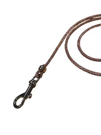 Hemeli Design Utstillingsbånd rosa glitter/sølvkrok ca100cm