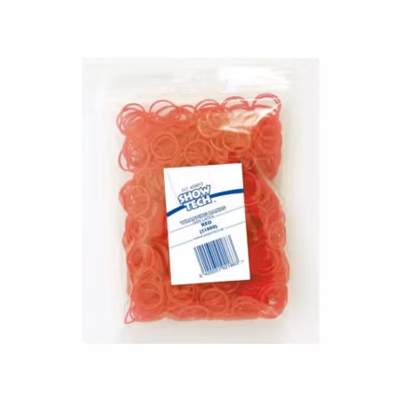 Show Tech Wrap Bands Red - 1000 pcs Wrapping Bands