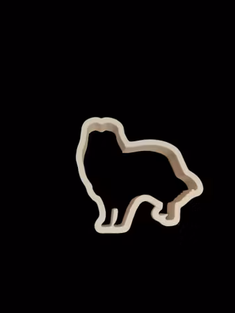 Pepperkakeform Sheltie