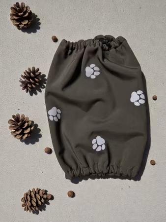 Soft shell ørehette Skoggrønn m/fleece fôr