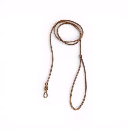 Hemeli Design Utstillingsbånd gull glitter/gullkrok ca100cm