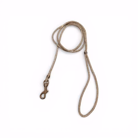 Hemeli Design Utstillingsbånd sølv glitter/sølvkrok ca80cm