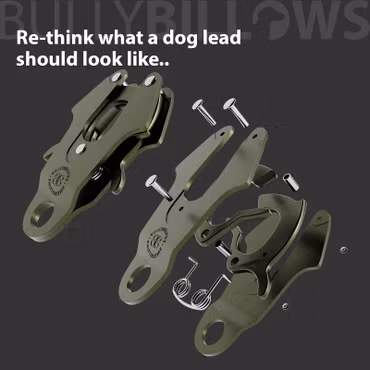 BullyBillows 1.4m LIGHTER Swivel Combat Lead Khaki x Khaki