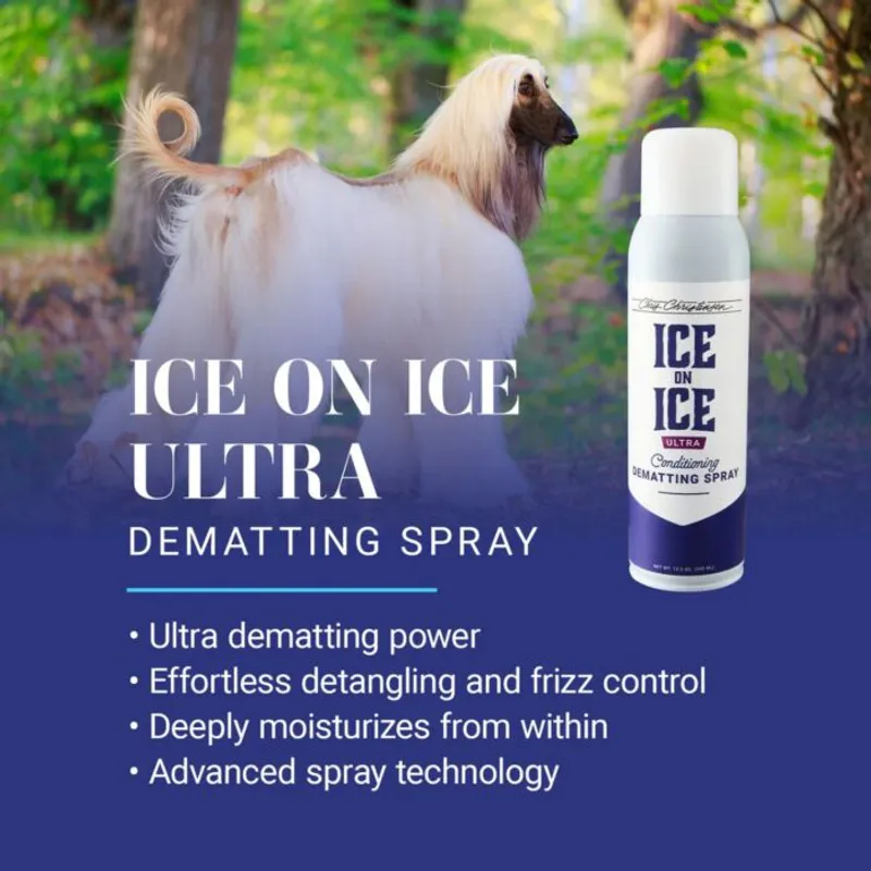 Chris Christensen Ice On Ice Ultra Dematting Spray 390ml (Mega Size)