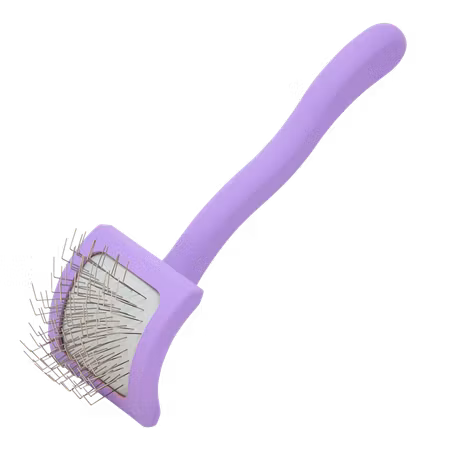 Chris Christensen Big A Baby Slicker Brush Purple (Smal)