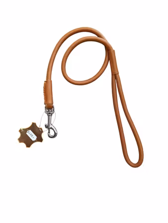 Dapperdogs kobbel tan skinn 8mm/90cm