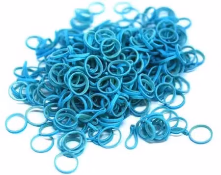 Lainee Latex strikk "Wrapping Band", Baby Blue 1800stk/16mm