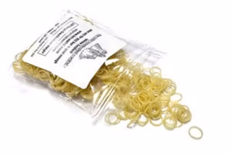 Lainee Latex strikk 3/8" Large Size, Medium Weight, Clear