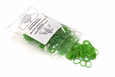 Lainee Latex strikk 3/8" Large Size, Medium Weight, Hot Green