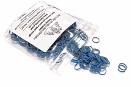 Lainee Latex strikk 3/8" Large Size, Medium Weight Baby Blue