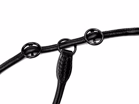 Retriever Showlead  Ø8mm*120cm langt, dobbel stopp