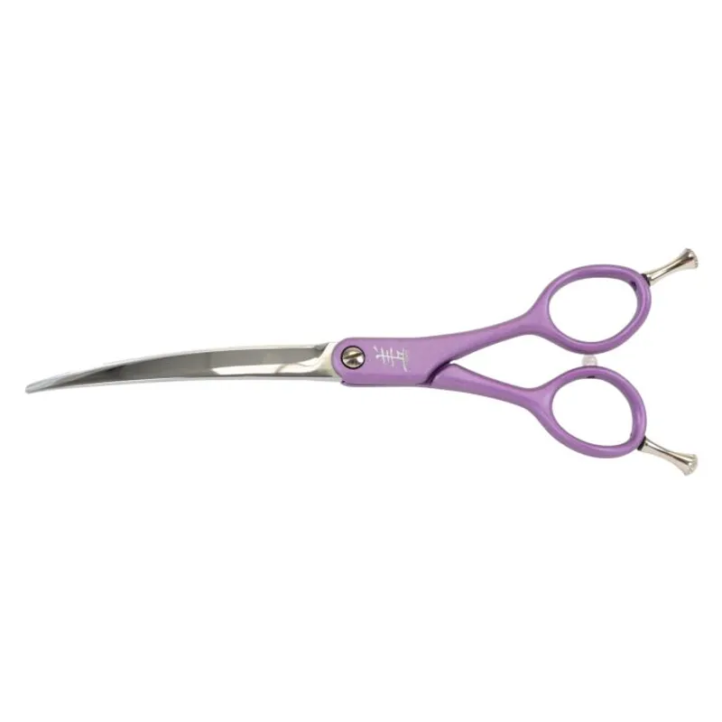 Yento Sparkle Series Curved Scissors Pink 16,5 cm - 6,5"