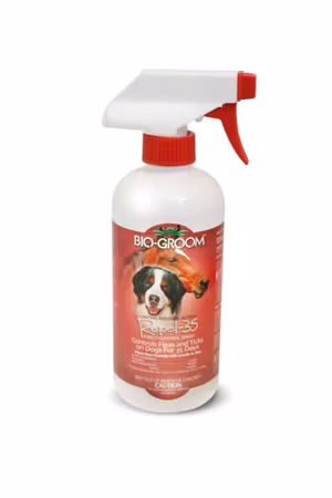 Bio-Groom Repel-35 473ml  Effektiv flått- og insektkontroll for hund og hest