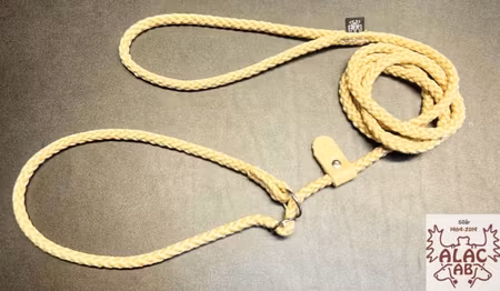 Alac RETRIEVER 1,0*190CM RING+DUBBLA STOPP GULDBEIGE