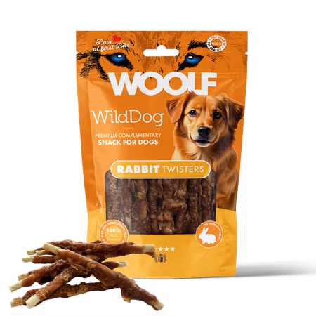 WOOLF WILDDOG RABBIT  (Kanin)TWISTER 100G