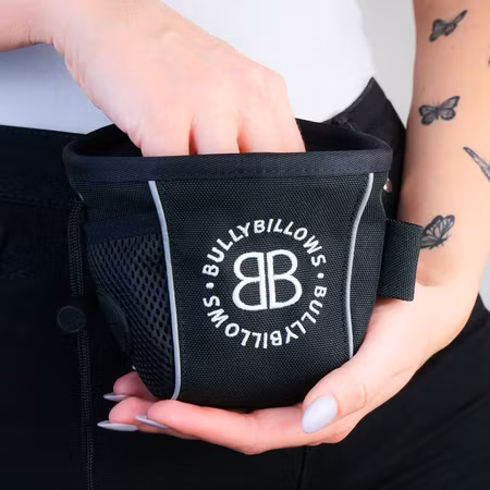 BullyBillows Premium Treat Pouch Black