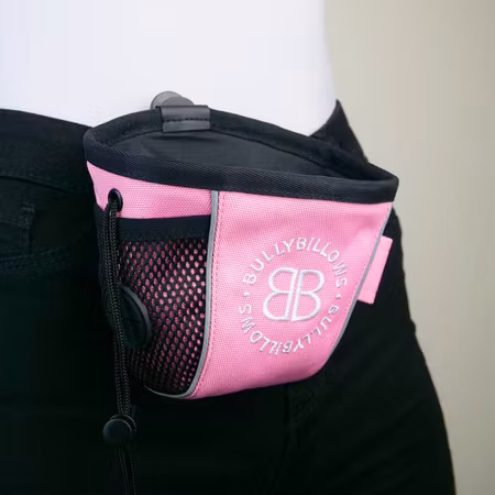 BullyBillows Premium Treat Pouch Pink