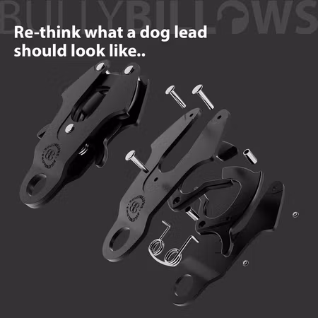 BullyBillows 1.4m LIGHTER Swivel Combat Lead Black x Black
