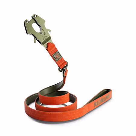BullyBillows 1.4m LIGHTER Swivel Combat Lead Burnt Orange x Khaki