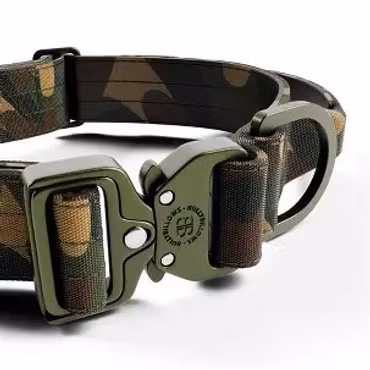 BullyBillows 4cm Lighter Combat® Collar Greenie Camo