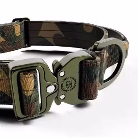 BullyBillows 4cm Lighter Combat® Collar Greenie Camo