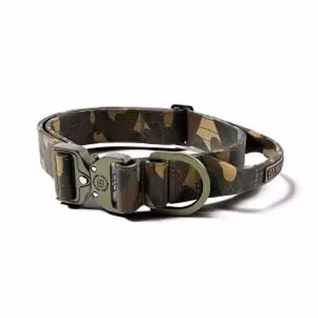 BullyBillows 4cm Lighter Combat® Collar Greenie Camo