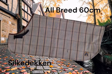 Silkedekken Brunrutet uten hals All Breed 60cm