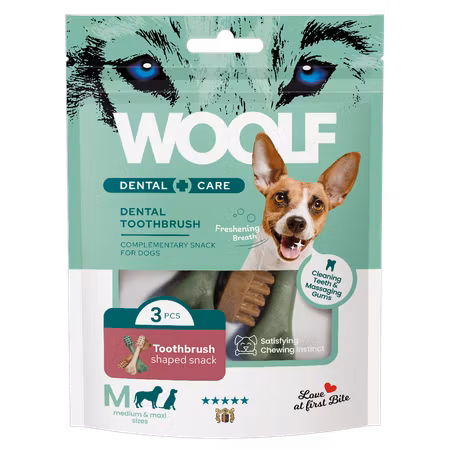 WOOLF DENTAL CARE TOOTHBRUSH M 110G