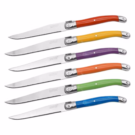 Laguiole Colours Stekkniv 6 st (40271017)