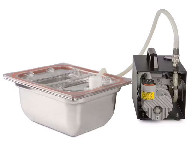 Vacsto Vakuum Kantin GN 1/2 h150 rostfri met. 1 bar