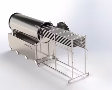 Northdry G750 lyofilisator frystork 190Liter