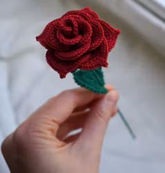 Rose rød