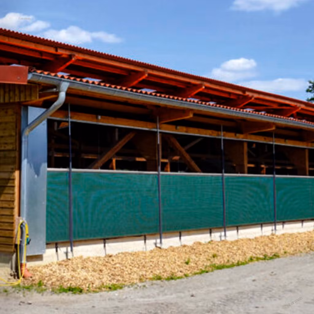 Vindnät Standard på byggnad