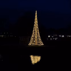 Flaggstångsbelysning Glimma 1520LED varmvit, 8 m