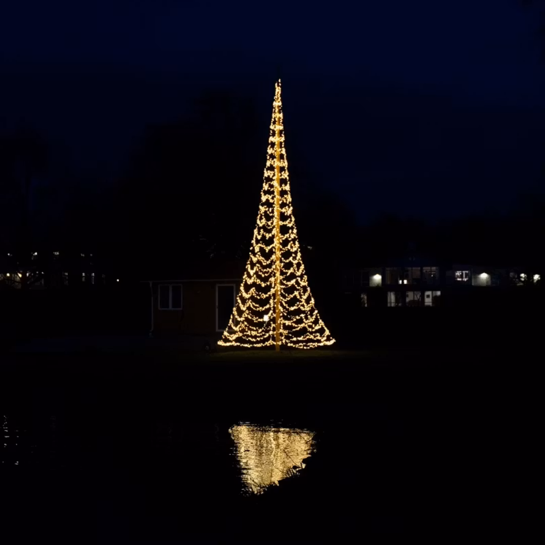 Flaggstångsbelysning Glimma 900/1200LED varmvit, 6 m bild2