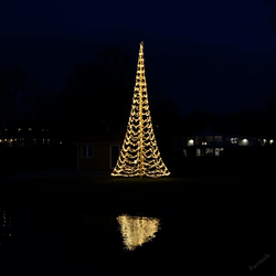 Flaggstångsbelysning Glimma DUOLED, 10 meter