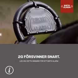 Uppgradering från 2G till Birth Alarm Mobile 4G