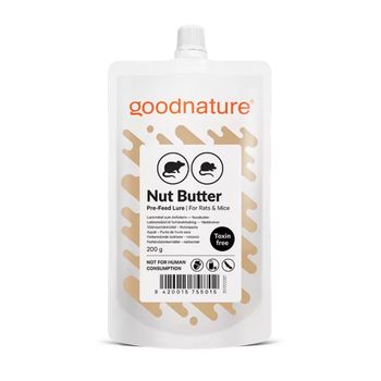 Lockmedel för Råttor och möss Goodnature A24-Nötsmör 200g