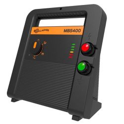 Stängselaggregat Gallagher MBS400 + Voltmätare