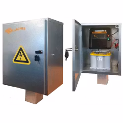 Säkerhetsskåp till Stängselaggregat