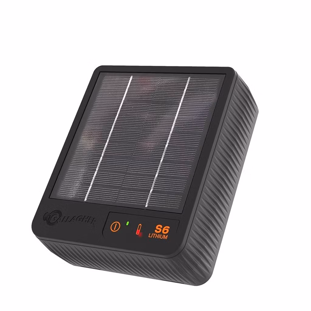 Solpanelsaggregat Gallagher S6 inkl Li batteri | farmab.se