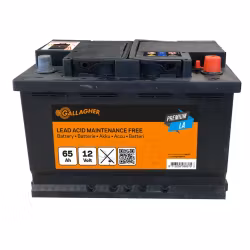 Blybatteri Gallagher Premium 12V/65Ah - 242x175x190