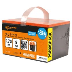 Duopack Gallagher Alkaline 2x 9V/175Ah