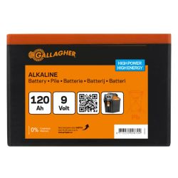 Batteripaket Gallagher Alkaline 9V/120Ah